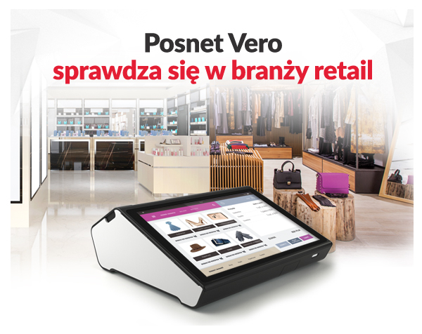 Posnet VERO doskonały dla branży retail!